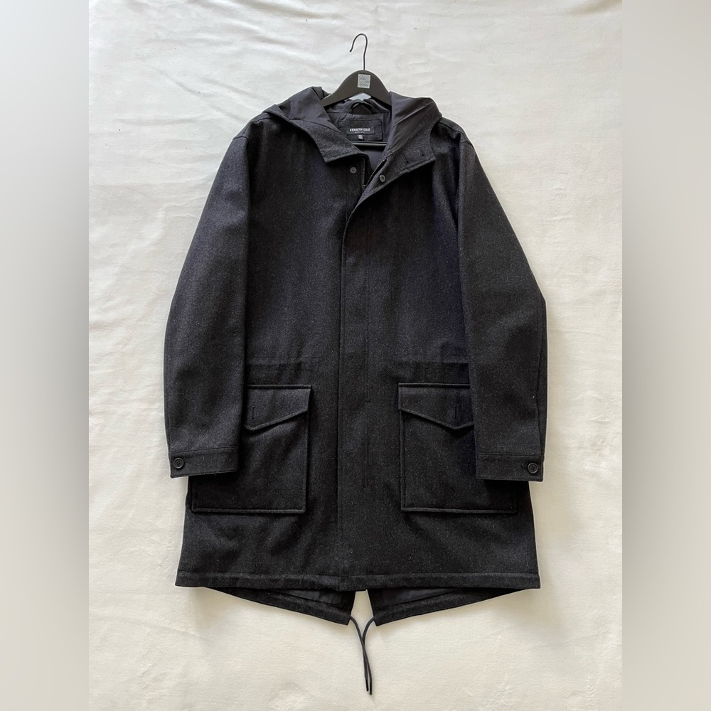 Kenneth Cole Hooded Parka